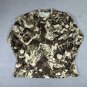 Megellan Long Sleeve Camo Pullover Mens Size Medium‎ *